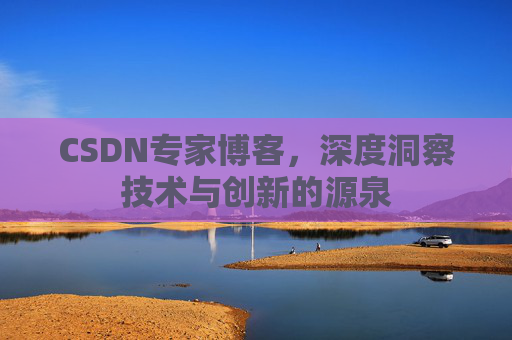 CSDN专家博客，深度洞察技术与创新的源泉